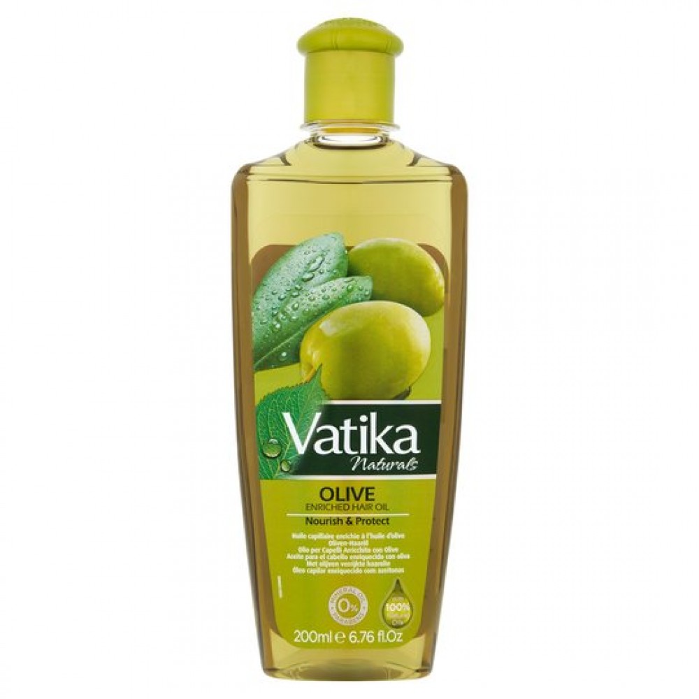 Dabur Vatika Naturals Virgin Olive Enriched Hair Oil 200ml