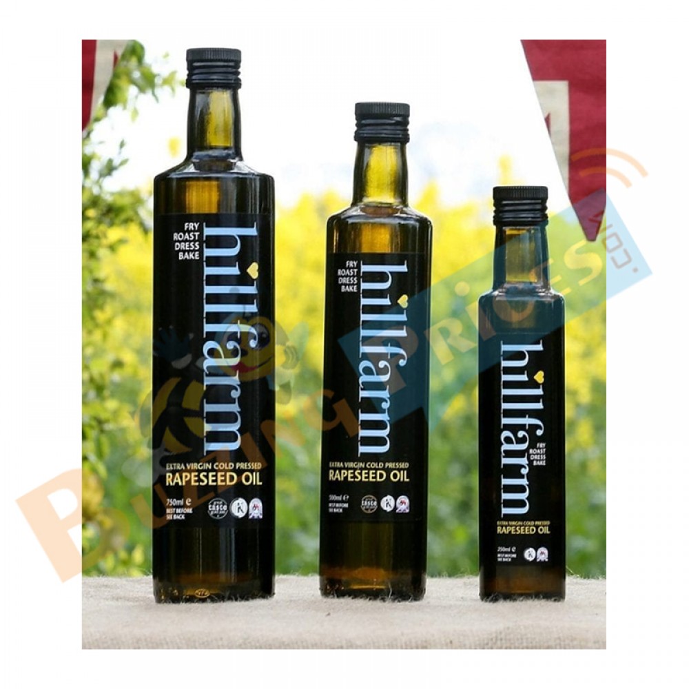 Hillfarm Cold Pressed Rapeseed Oil 500ml