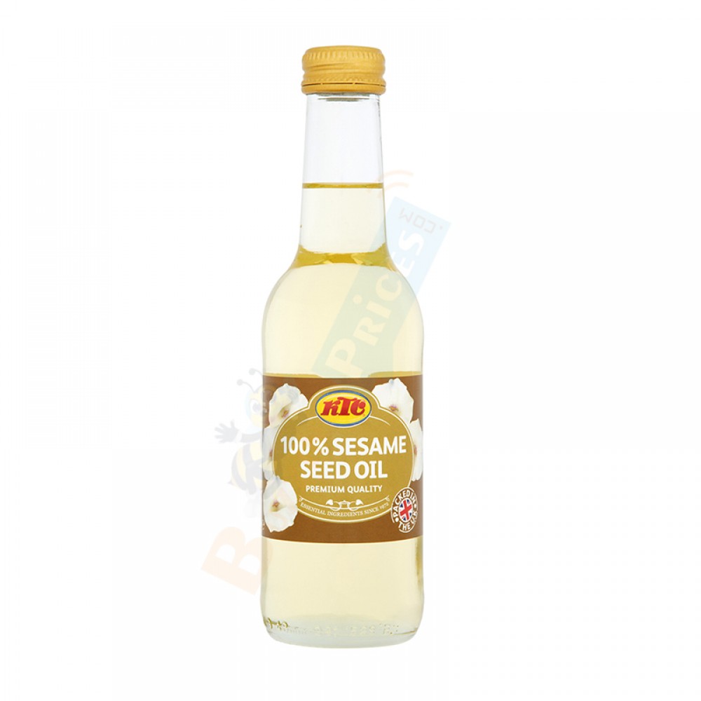 KTC Pure Sesame Seed Oil Bottle 250ml