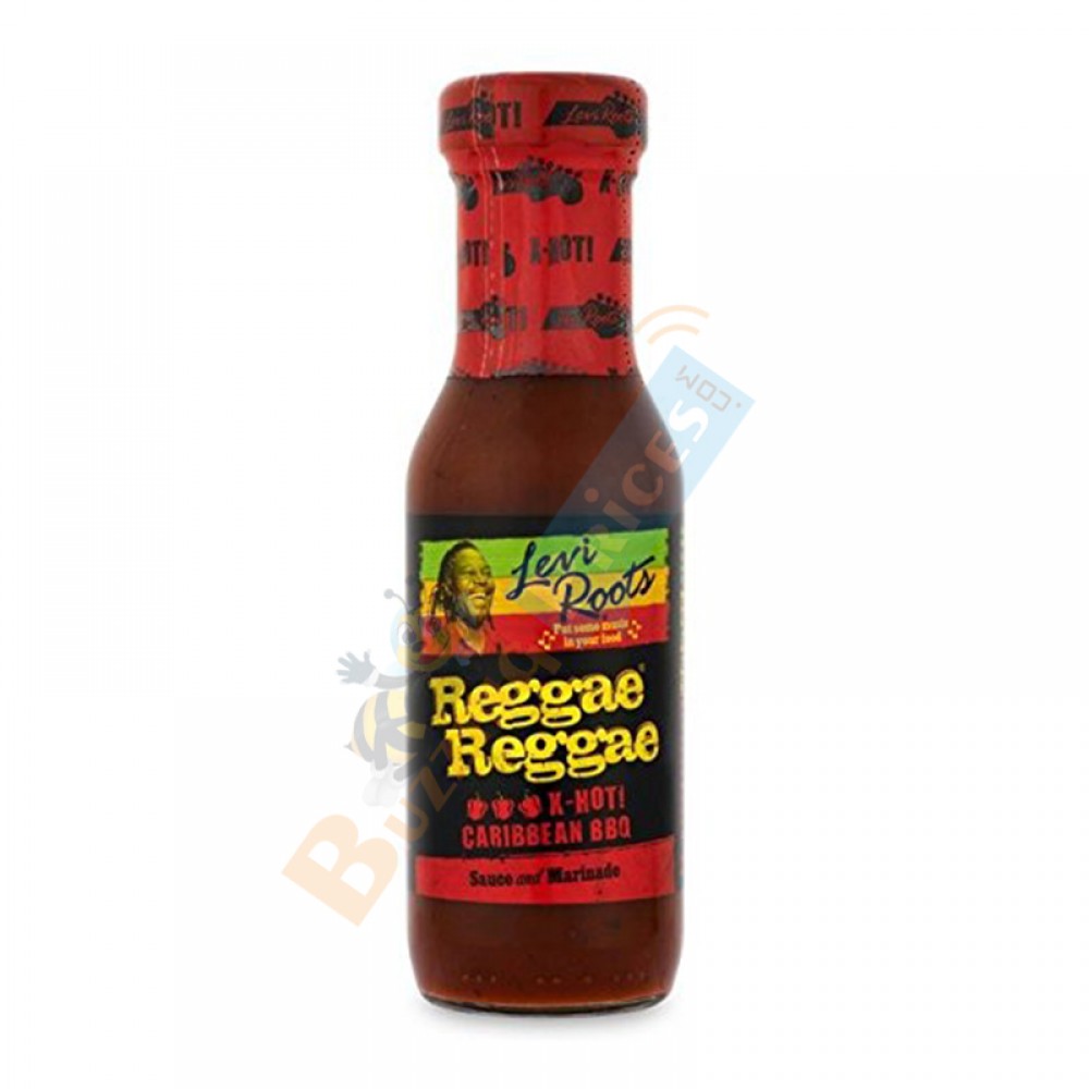 Levi Roots Reggae Reggae X-Hot Caribbean Bbq Sauce and Marinade 290g