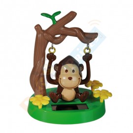 Solar Swinging Monkey Toy