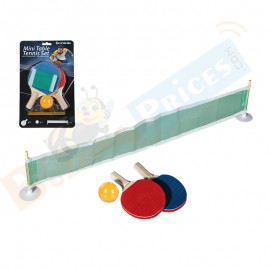 Mini Table Tennis Set with 2 Extra Balls