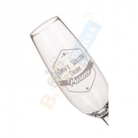 Prosecco Party Fizzy Dizzy Glass XXL 650 ml