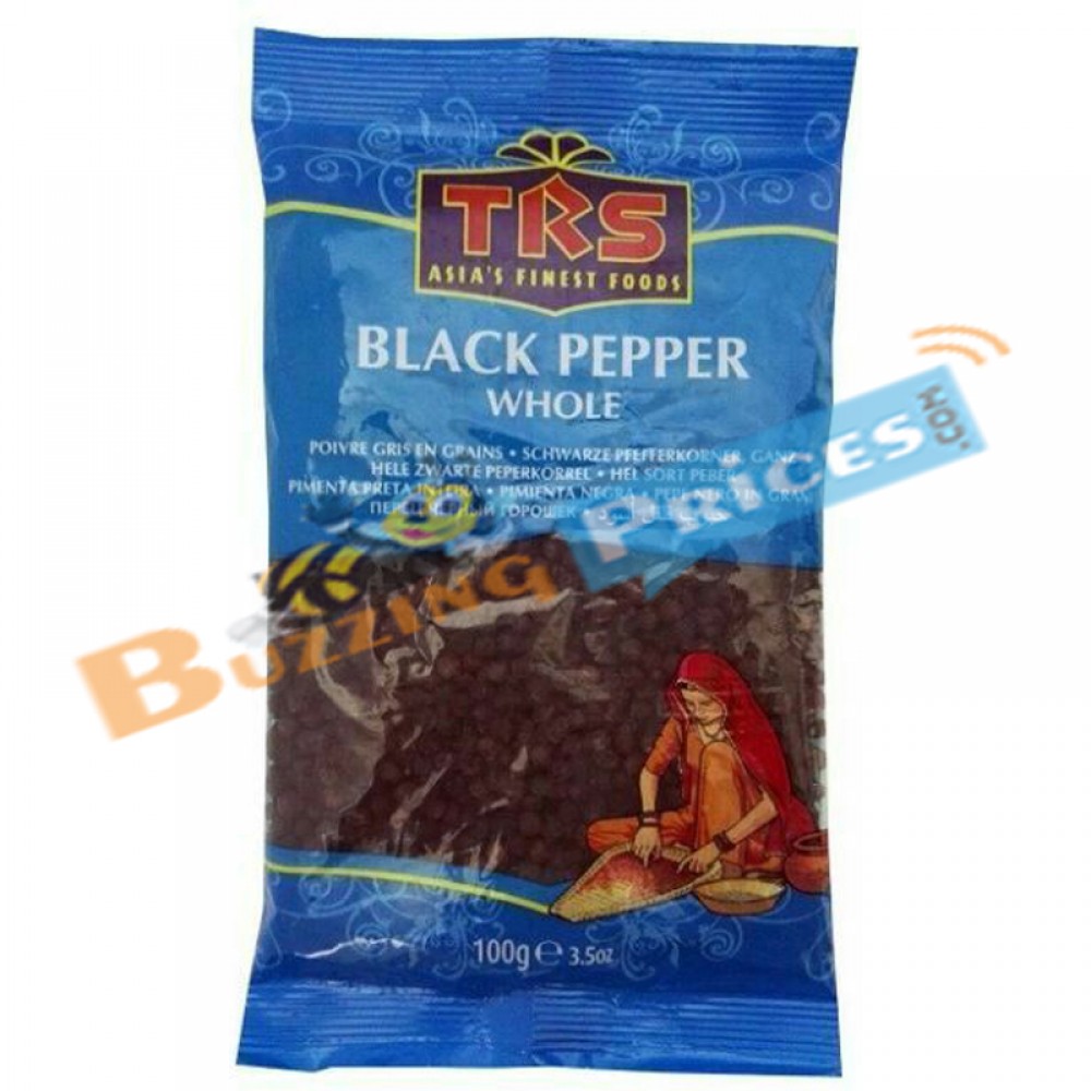 TRS Whole Black Pepper 100g