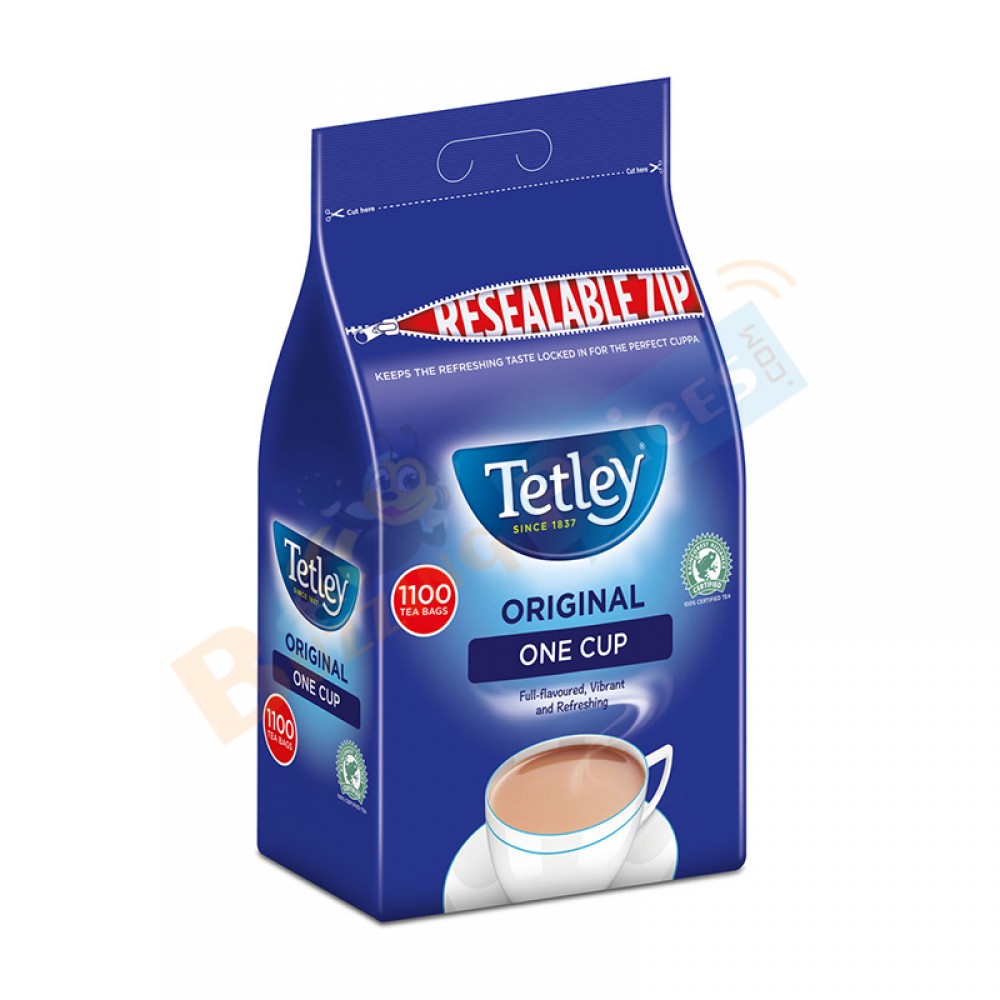 Tetley One Cup Tea 1100 Tea Bags 2.5Kg