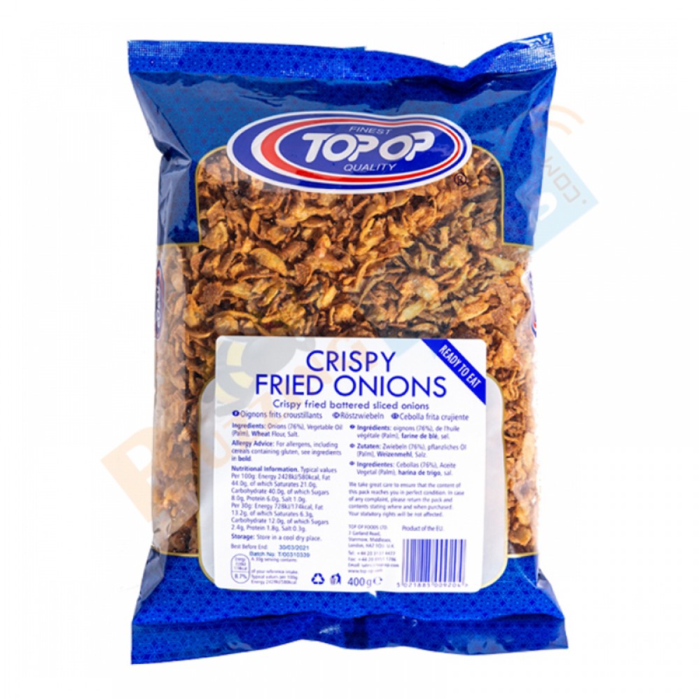 Top Op Crispy Fried Onions 400g