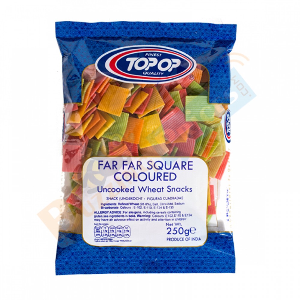 Top Op Far Far Squares Coloured 250g