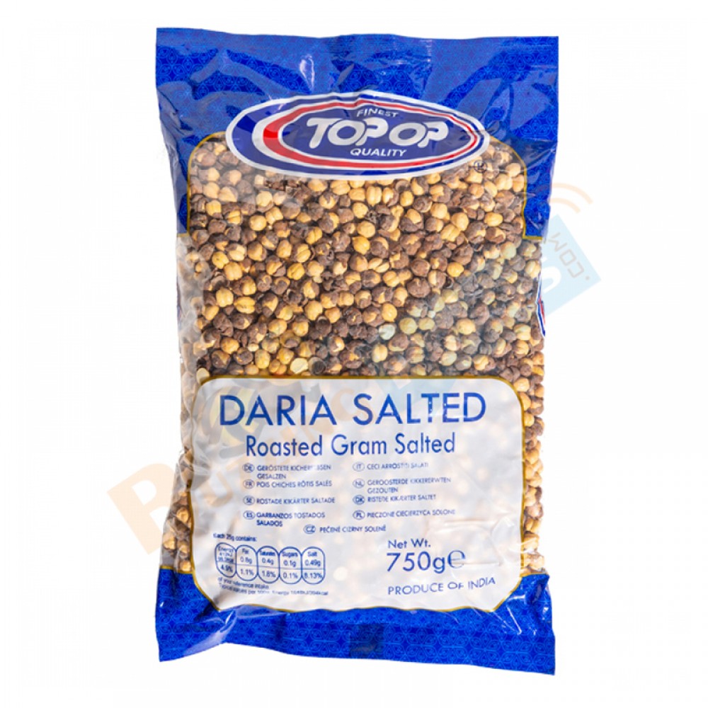 Top Op Roasted And Salted Daria 750g